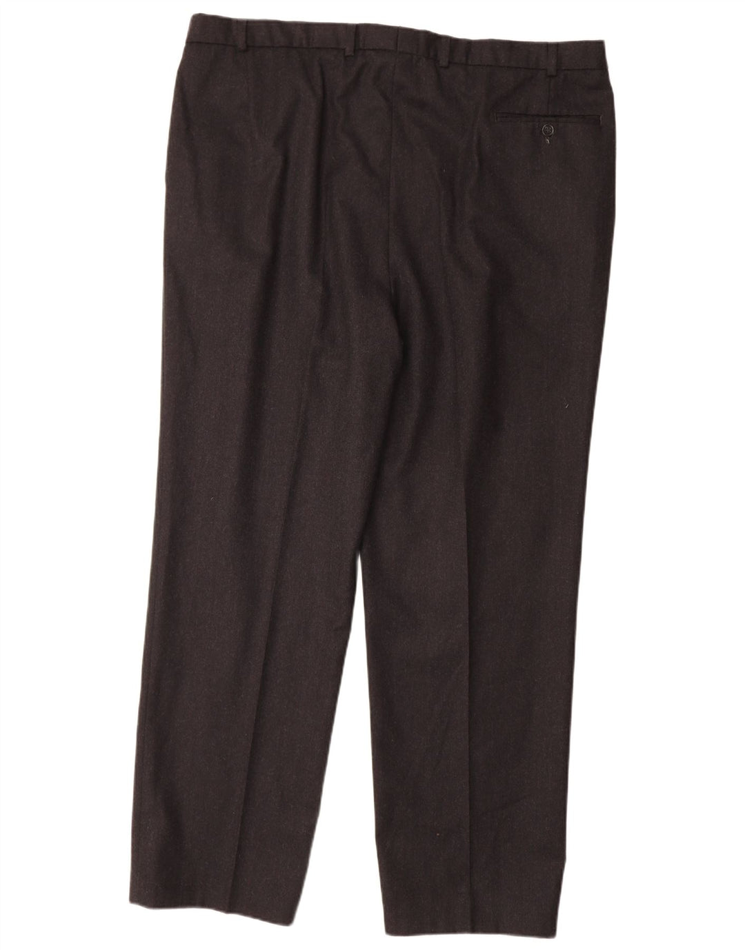 MARKS & SPENCER Herren-Anzughose mit Pegged-Anzug, W44, L33, schwarze Wolle