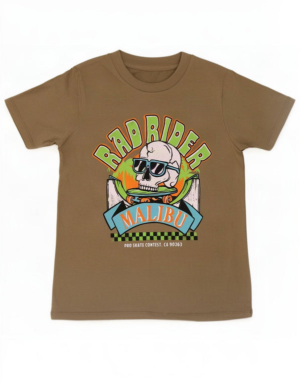 Dunnes Stores Jungen-T-Shirt mit Grafik, 5–6 Jahre, Khaki, Baumwolle