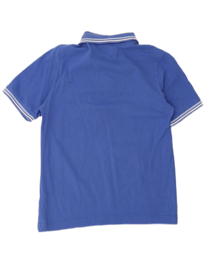 Kappa Herren-Poloshirt, klein, blau gestreift, Baumwolle