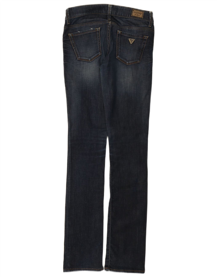 Guess Damen Starlet Skinny Jeans W28 L34 Blau