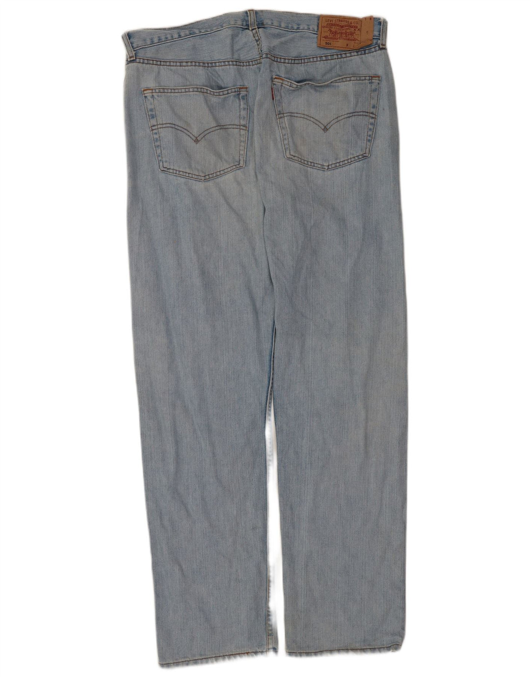 Levi's Herren 501 Straight Jeans W38 L34 Blaue Baumwolle