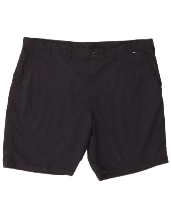 Hurley Herren Chinoshorts W38 XL Graues Nylon