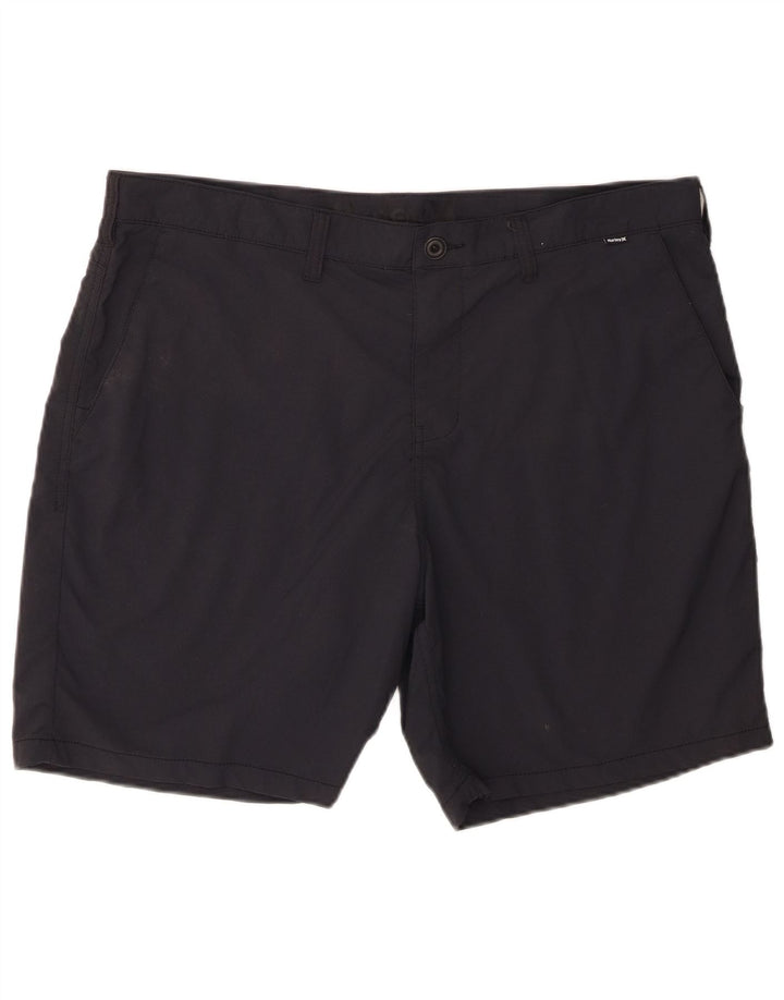 Hurley Herren Chinoshorts W38 XL Graues Nylon
