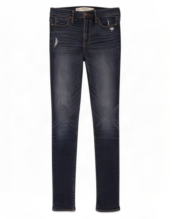 Abercrombie & Fitch Damen Skinny Jeans US 2 XS W26 L31 Marineblau
