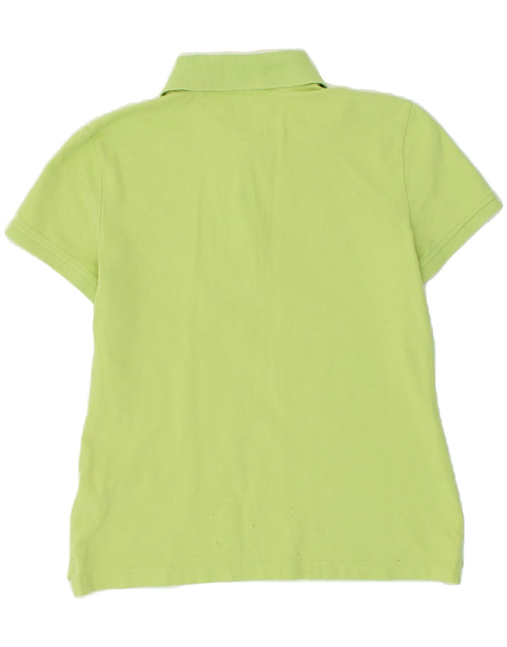 TOMMY HILFIGER Mens Polo Shirt Medium Green Cotton Vintage Tommy Hilfiger and Second-Hand Tommy Hilfiger from Messina Hembry 