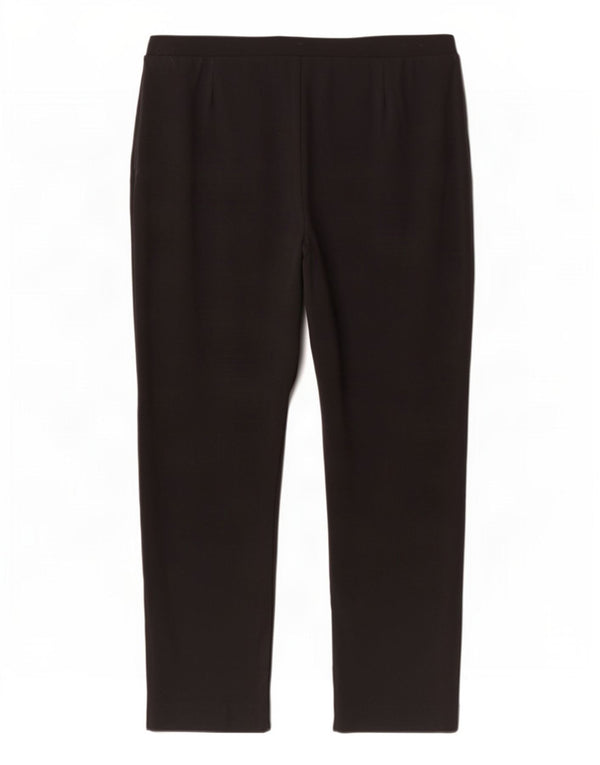 Marks & Spencer Damen Slim Cropped-Hose UK 12 Medium W30 L25 Schwarz