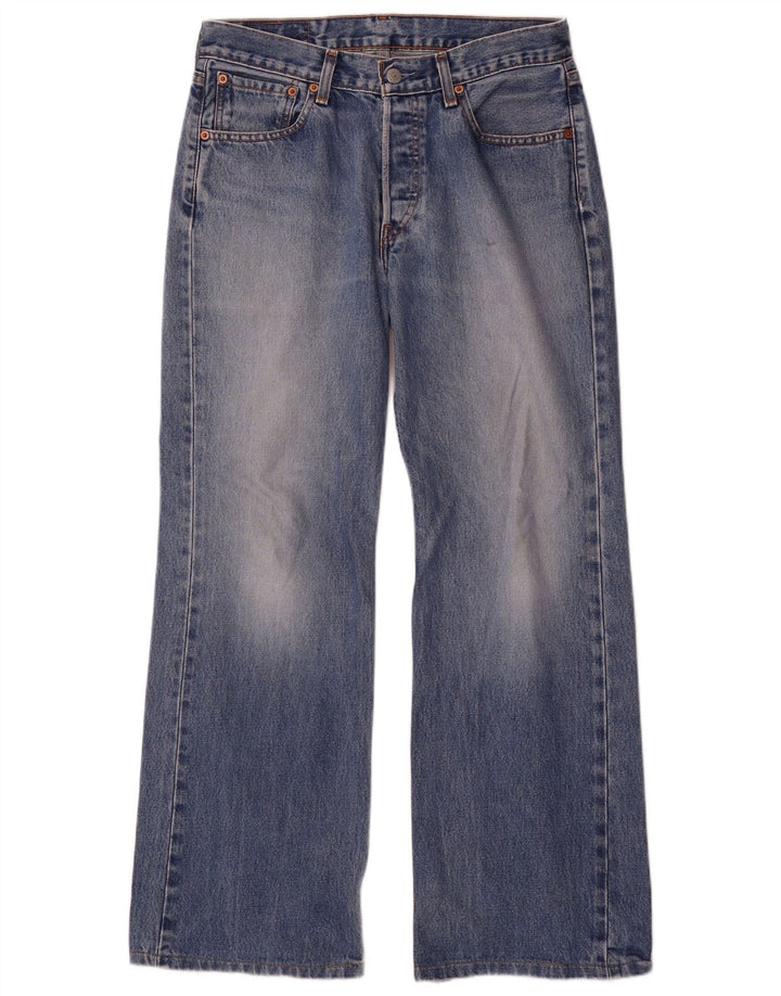Levi's Herren 527 Bootcut Jeans W30 L32 Blaue Baumwolle