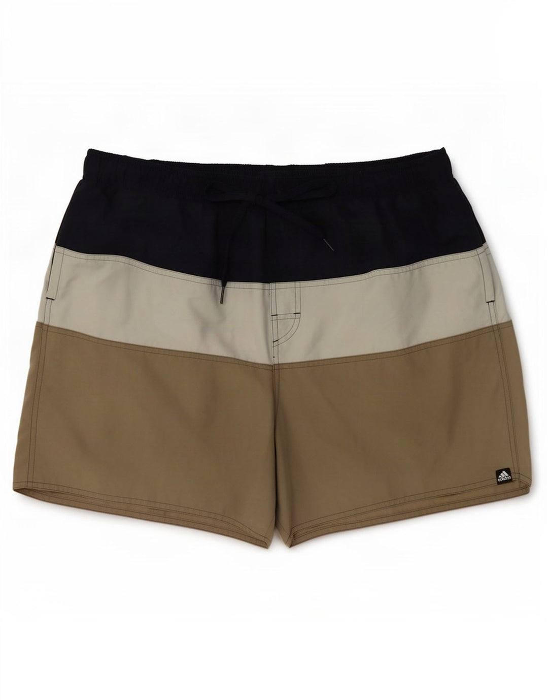 Adidas Herren Sportshorts 2XL W42 L5 Mehrfarbiges Colourblock-Polyester