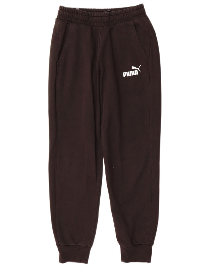 Puma Herren-Trainingshose, Jogginghose, Größe S, Schwarz, Baumwolle