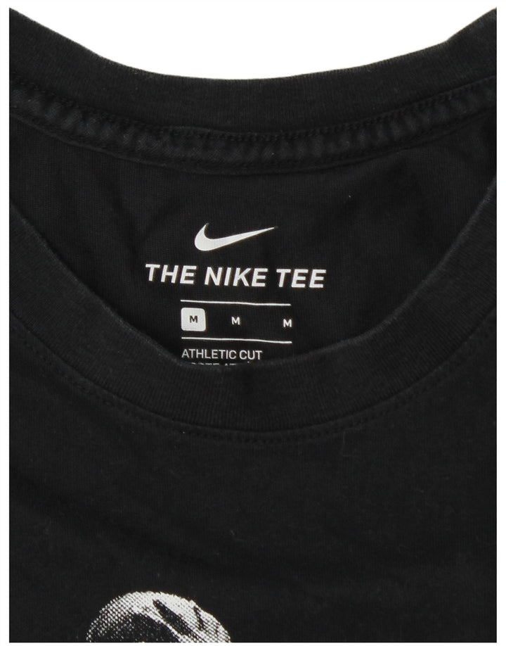 Nike Herren Athletic Cut Graphic T-Shirt Top Medium Schwarz