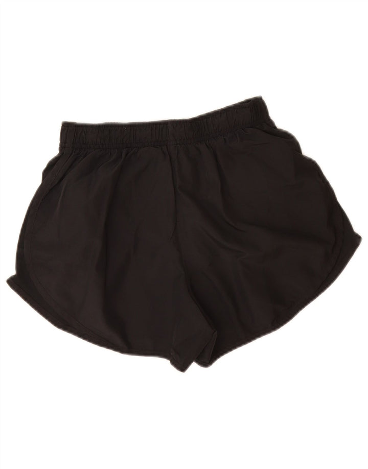 Nike Damen Dri Fit Sport Shorts UK 8 Small Schwarz Polyester