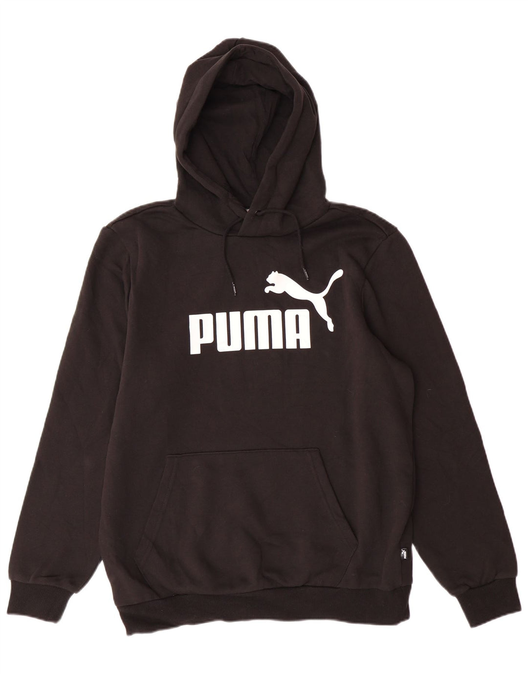 PUMA Herren Graphic Hoodie Pullover Mittelschwarze Baumwolle