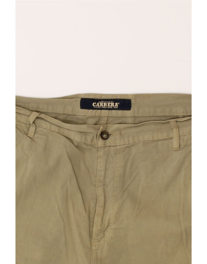 CARRERA Mens Cargo Shorts W36 Large Khaki Cotton Vintage Carrera and Second-Hand Carrera from Messina Hembry 