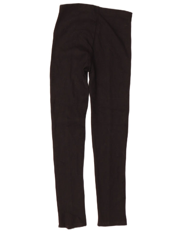 Zara Skinny-Freizeithose für Mädchen, 13–14 Jahre, W24, L27, schwarze Viskose