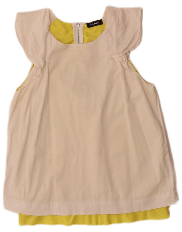 Max&Co. Damen-Blusenoberteil UK 12 Medium Off White