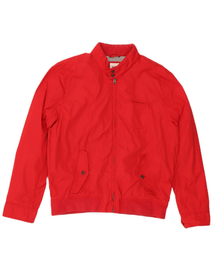 Gap Herren Bomberjacke UK 40 Großes rotes Nylon