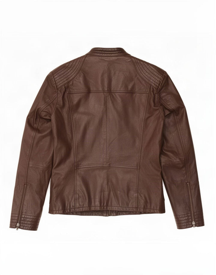 Conbipel Damen Lederjacke IT 50 Large Braun
