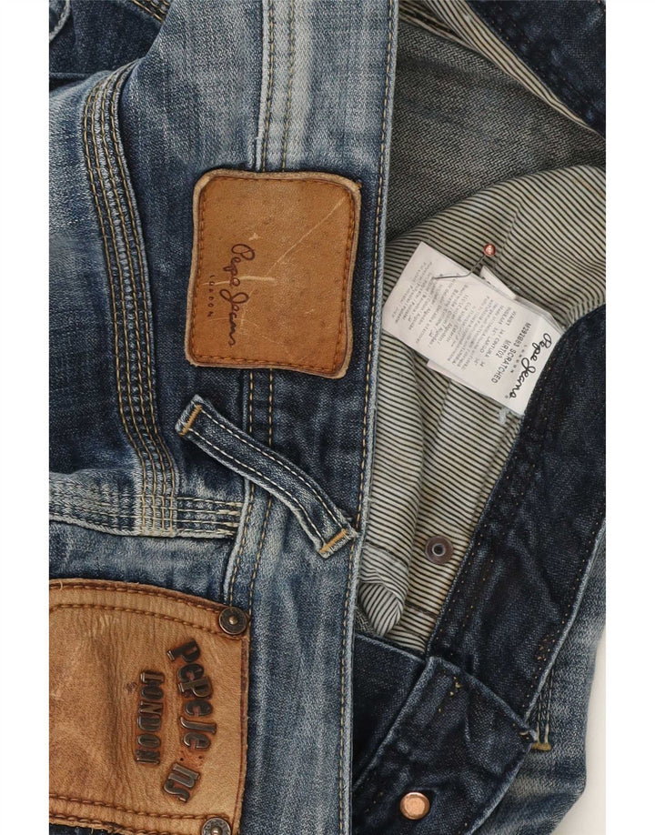 PEPE Jeans Herren Bootcut W34 L34 Blaue Baumwolle