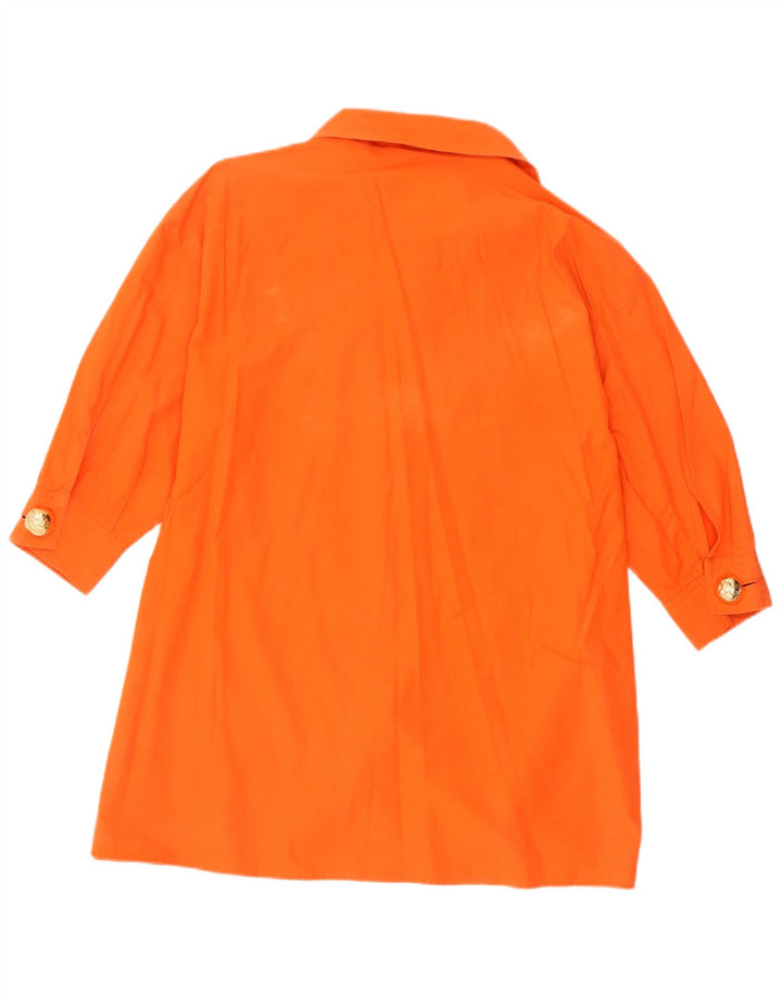 Übergroße Grafik-Hemdbluse für Damen von Iceberg, IT 40, klein, Orange