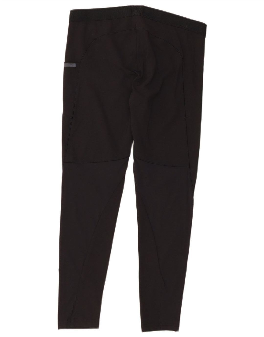 ADIDAS Damen Crop Leggings UK 12 Mittelschwarzes Nylon