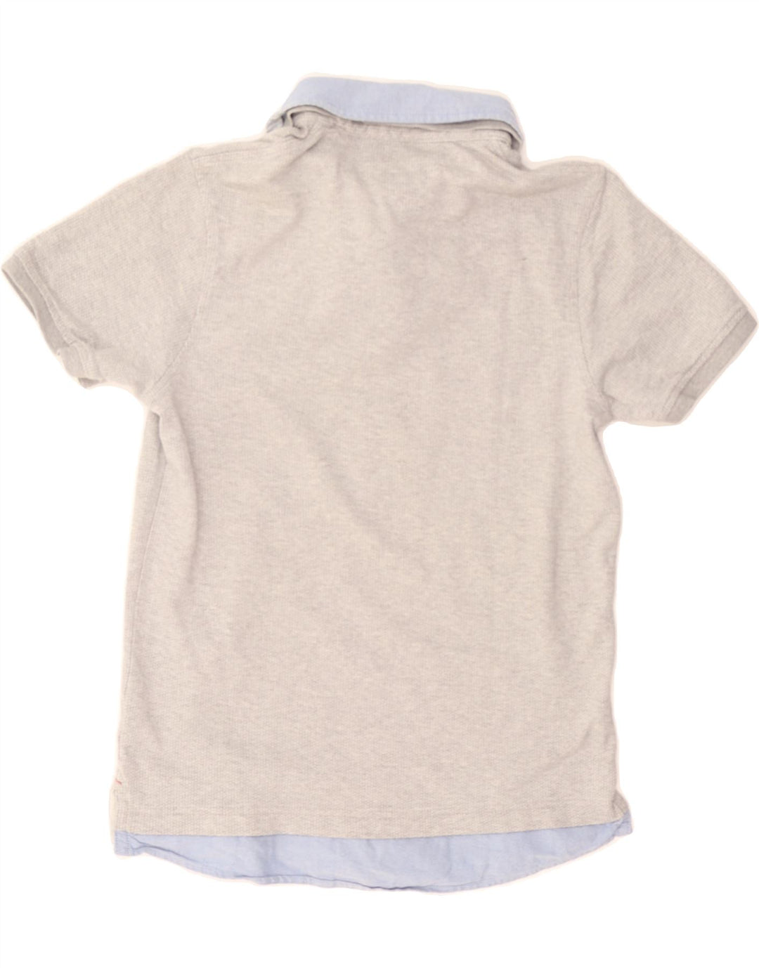 TOMMY HILFIGER Mens Slim Fit Polo Shirt Medium Grey Cotton Vintage Tommy Hilfiger and Second-Hand Tommy Hilfiger from Messina Hembry 