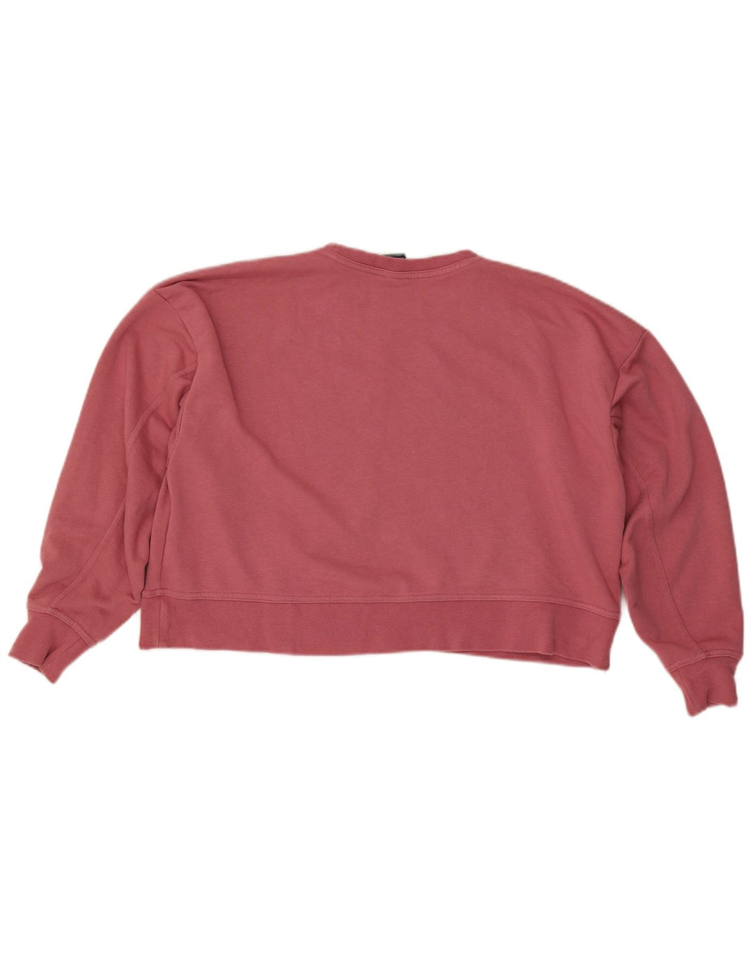 Nike Damen-Sweatshirt mit übergroßem Crop-Grafikmuster, Gr. 14, Mittelrosa