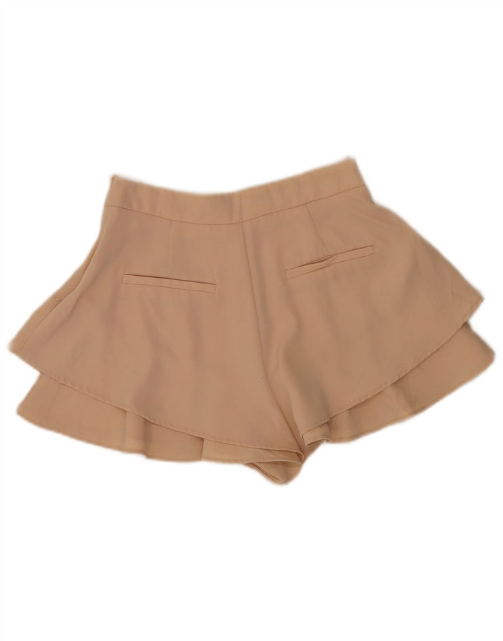 Zara Damen Freizeitshorts XS W24 Beige