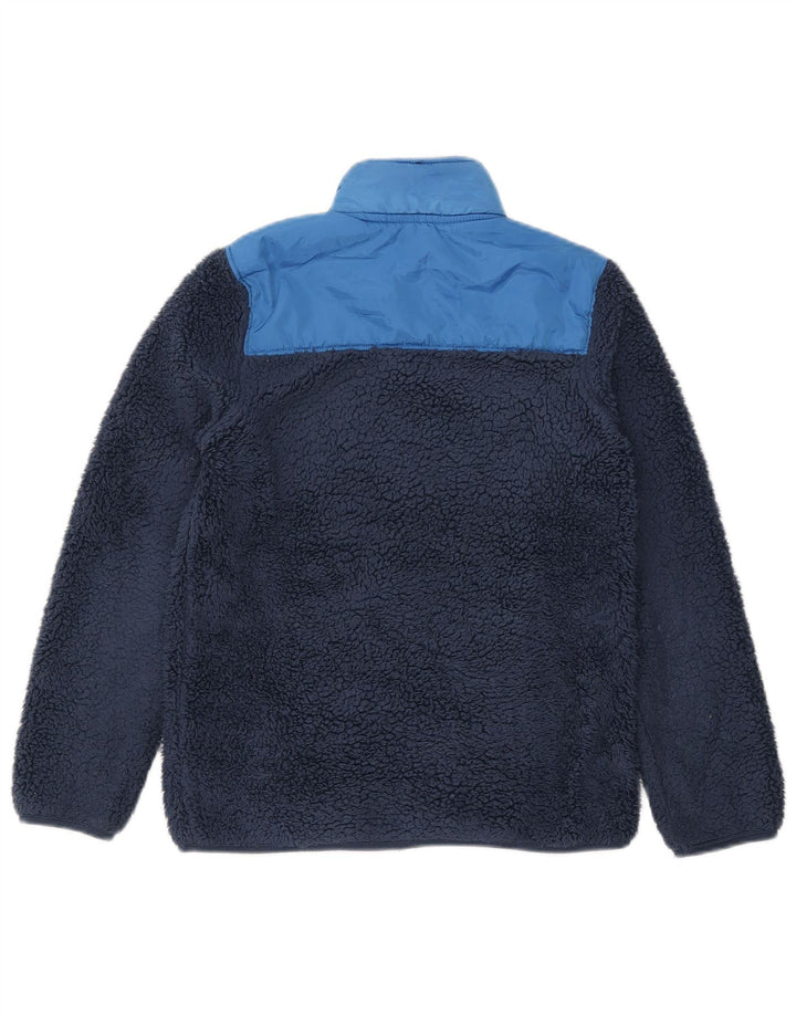 MOUNTAIN WAREHOUSE Fleecejacke für Jungen, 12–13 Jahre, Marineblau, Farbblock