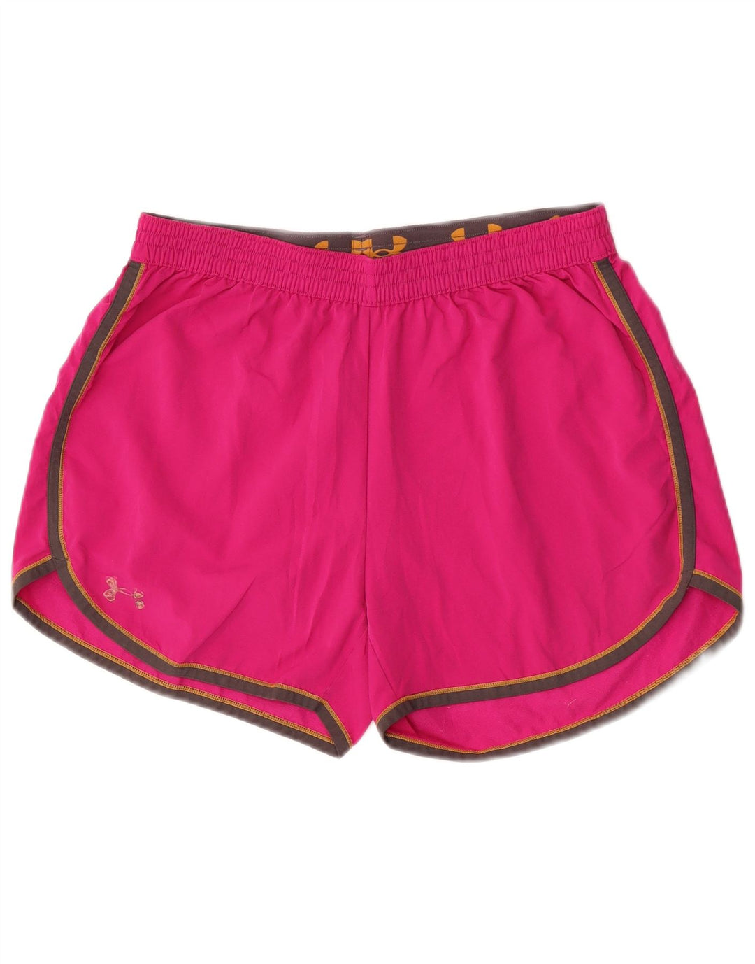 Under Armour Damen Sportshorts UK 16 Large Rosa Polyester