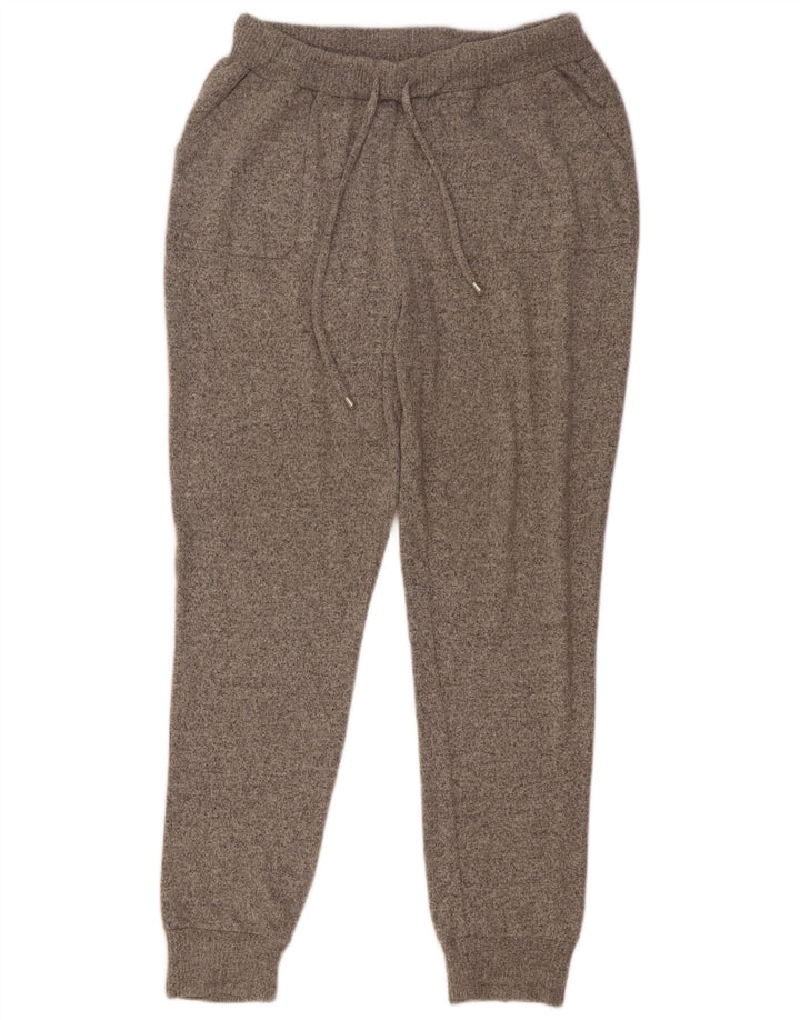 Lipsy Damen-Trainingshose, Jogginghose, UK 12, mittelgrau geflecktes Polyester