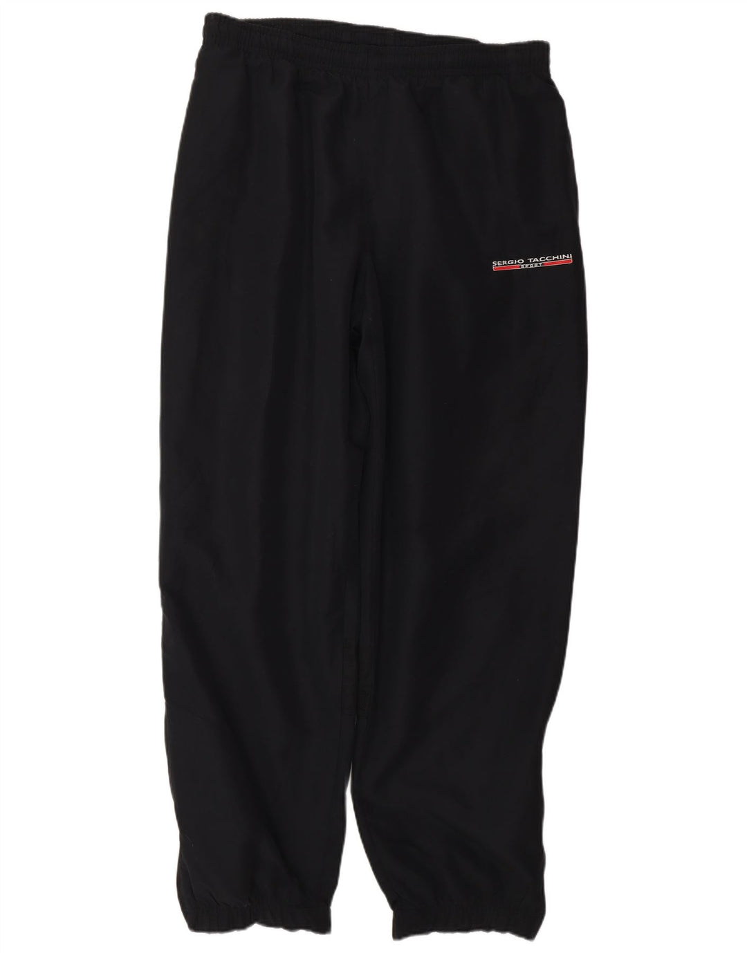 SERGIO TACCHINI Herren-Trainingshose, Größe L, W34, L31, Schwarz, Polyester