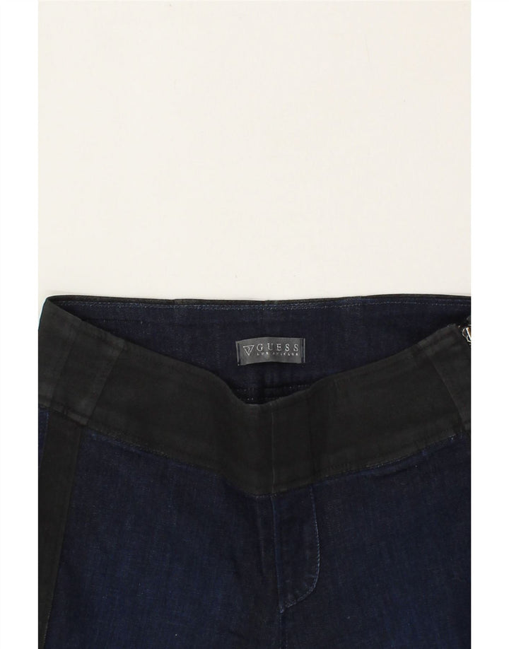 GUESS Womens Skinny Trousers W28 L29 Navy Blue Vintage Guess and Second-Hand Guess from Messina Hembry 