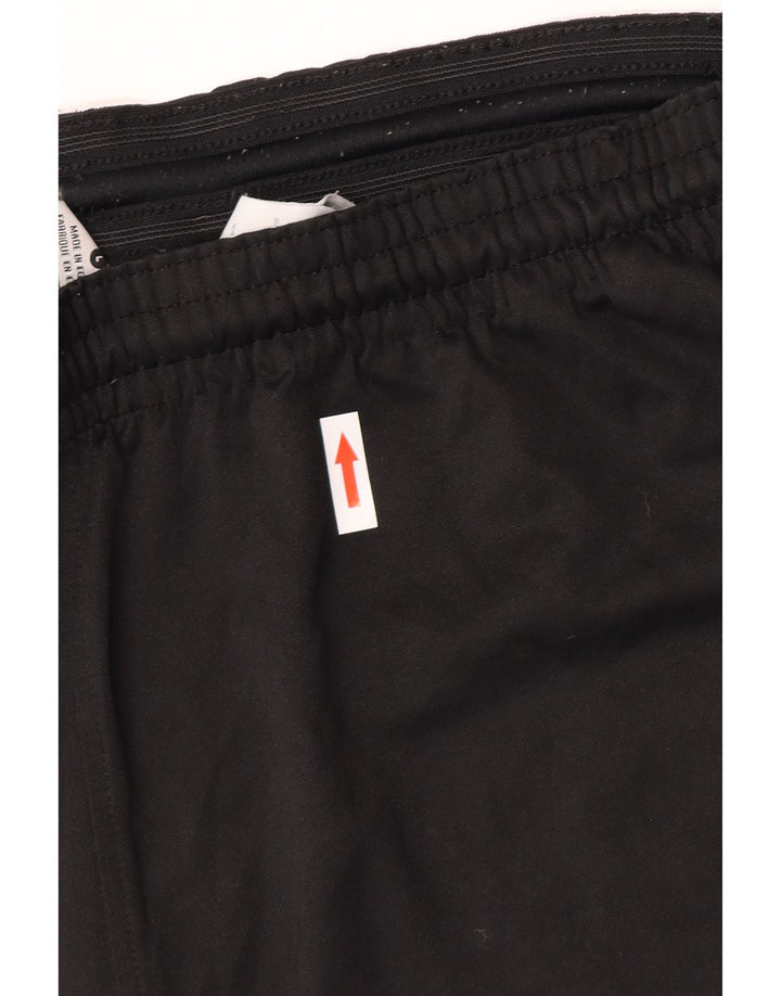 NIKE Herren-Sportshorts, groß, aus schwarzem Polyester