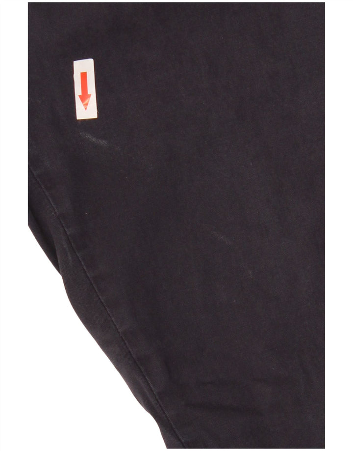 Gerade Chino-Hose für Damen von Marks & Spencer, W38, L28, Marineblau