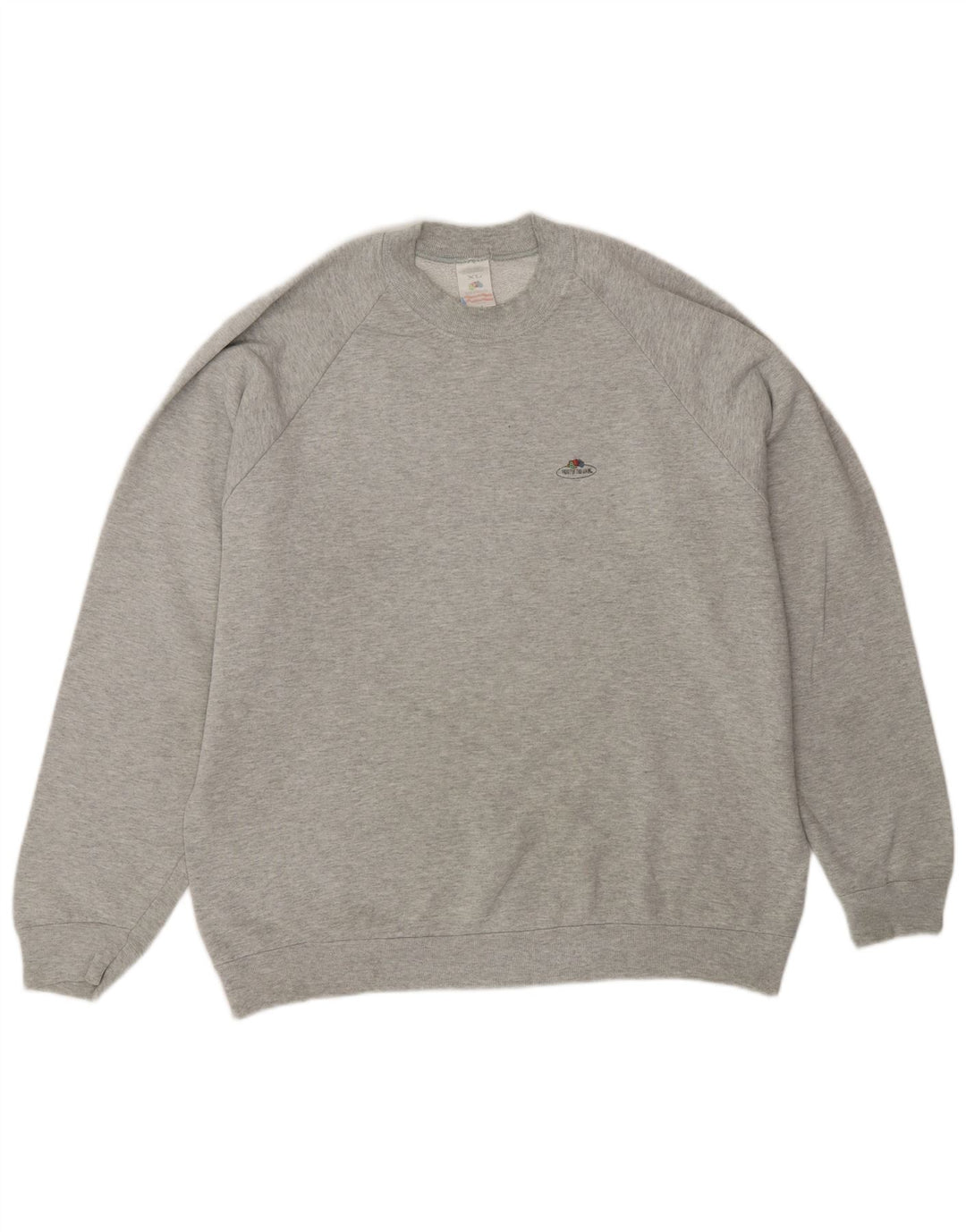Vintage Herren Sweatshirt Pullover XL Grau Baumwolle