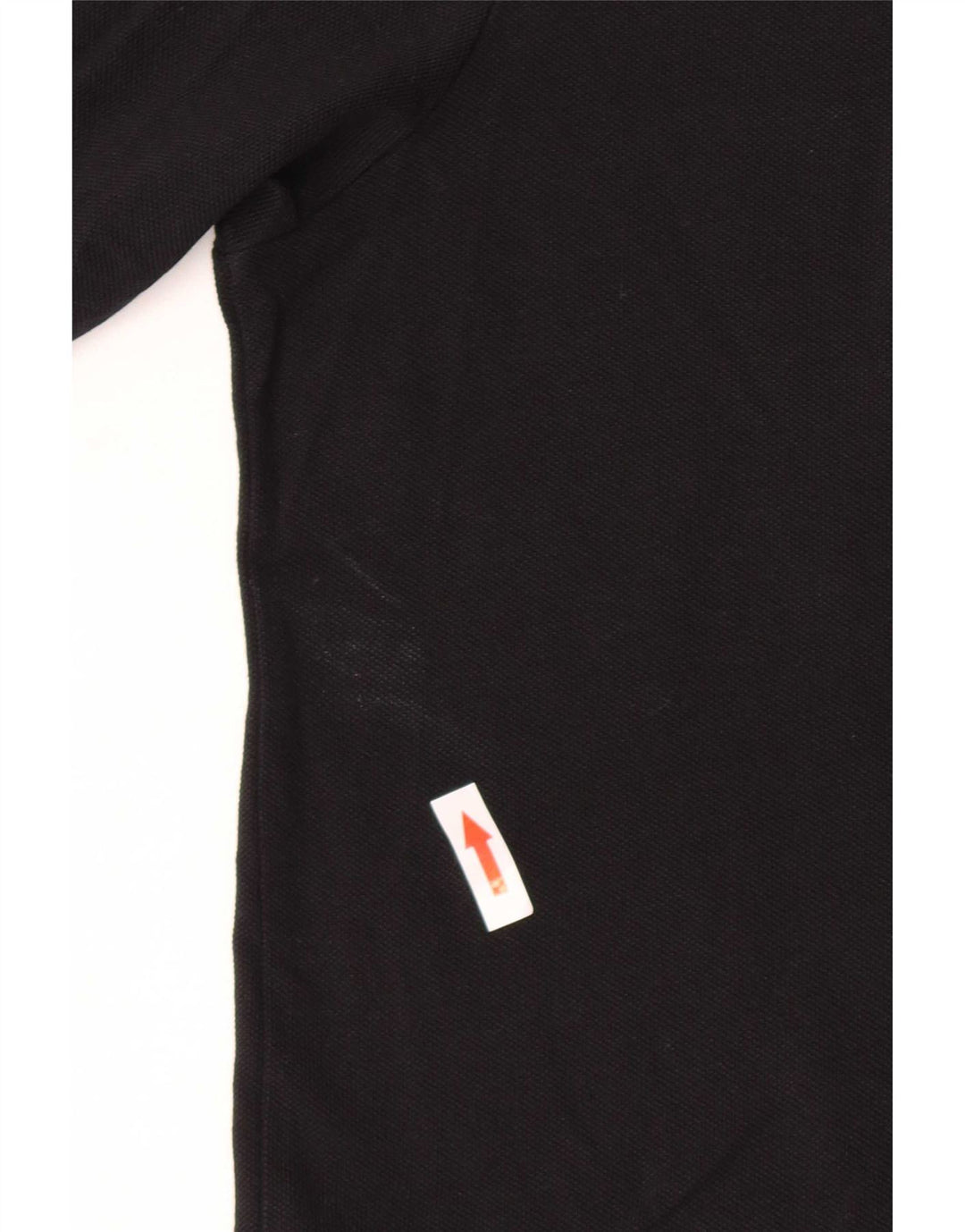 Kappa Herren-Poloshirt mit Grafik, Größe S, schwarze Baumwolle