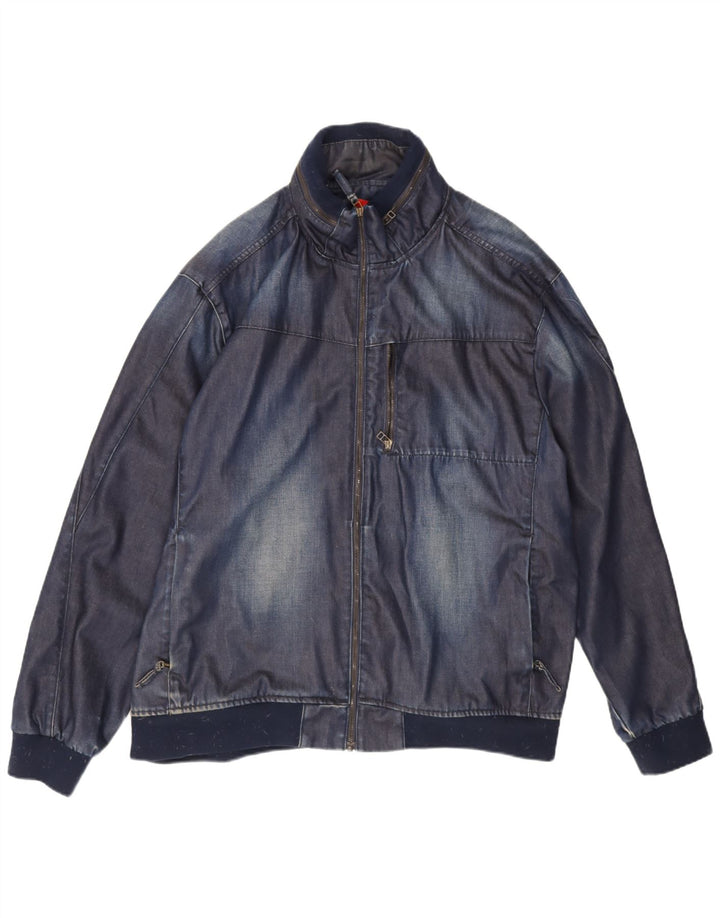 Engelbert Strauss Herren Jeansjacke UK 46 3XL Blaue Baumwolle