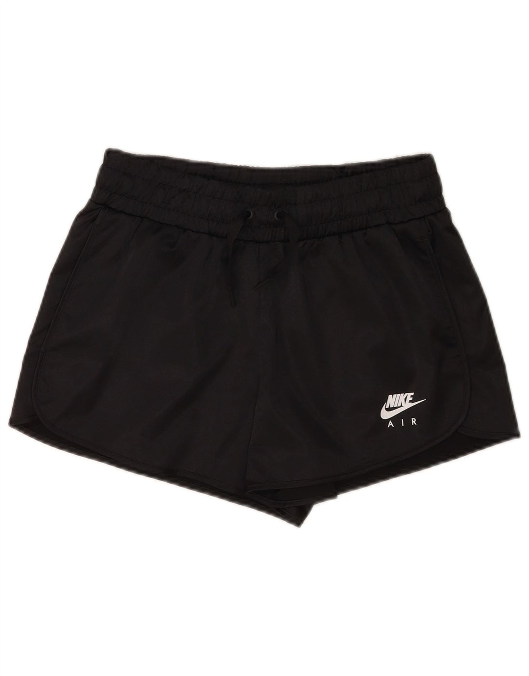 Nike Damen Sportshorts UK 12 Medium Schwarz