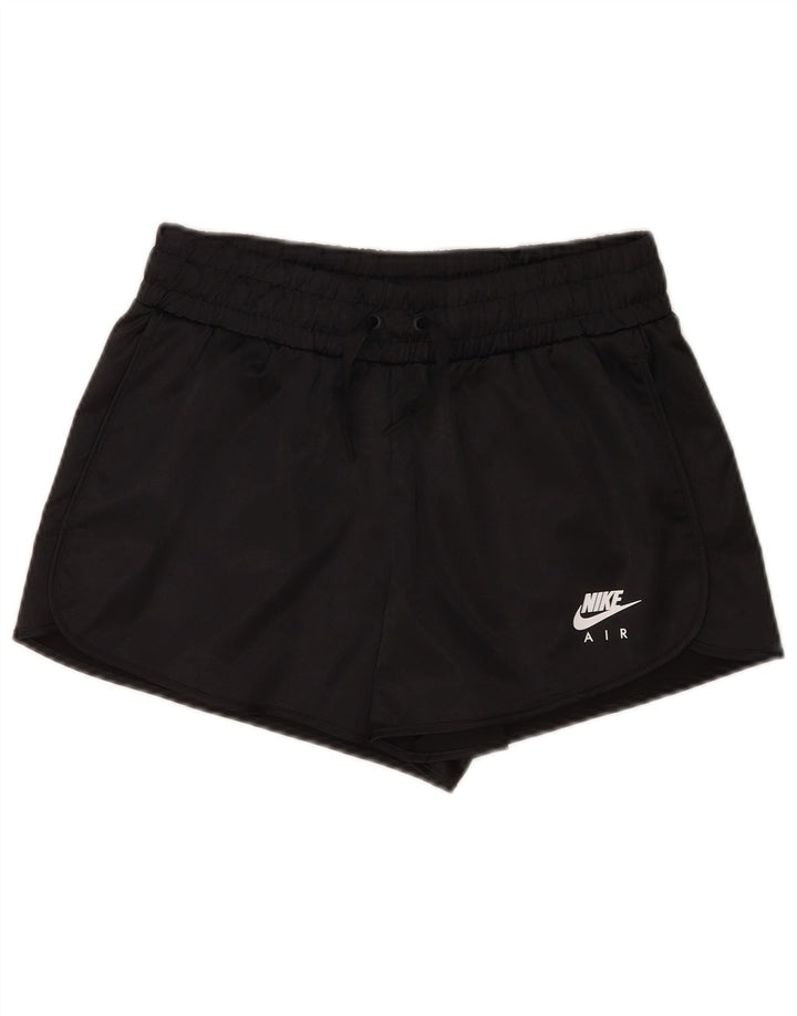 Nike Damen Sportshorts UK 12 Medium Schwarz