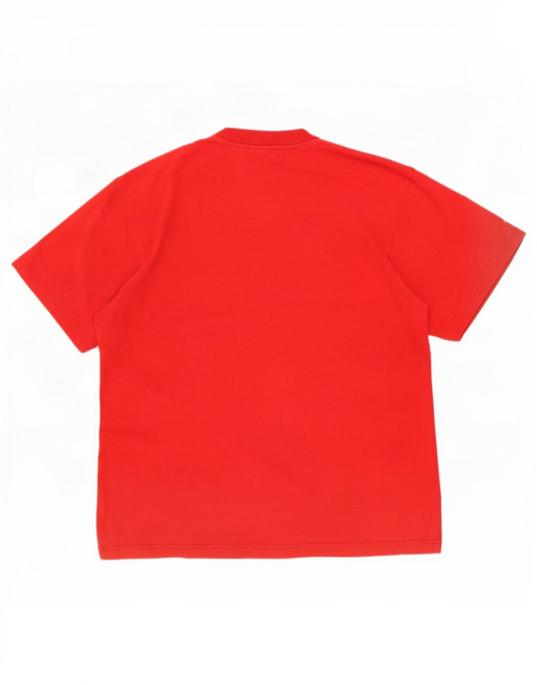Fila Herren Grafik-T-Shirt-Oberteil XL aus roter Baumwolle