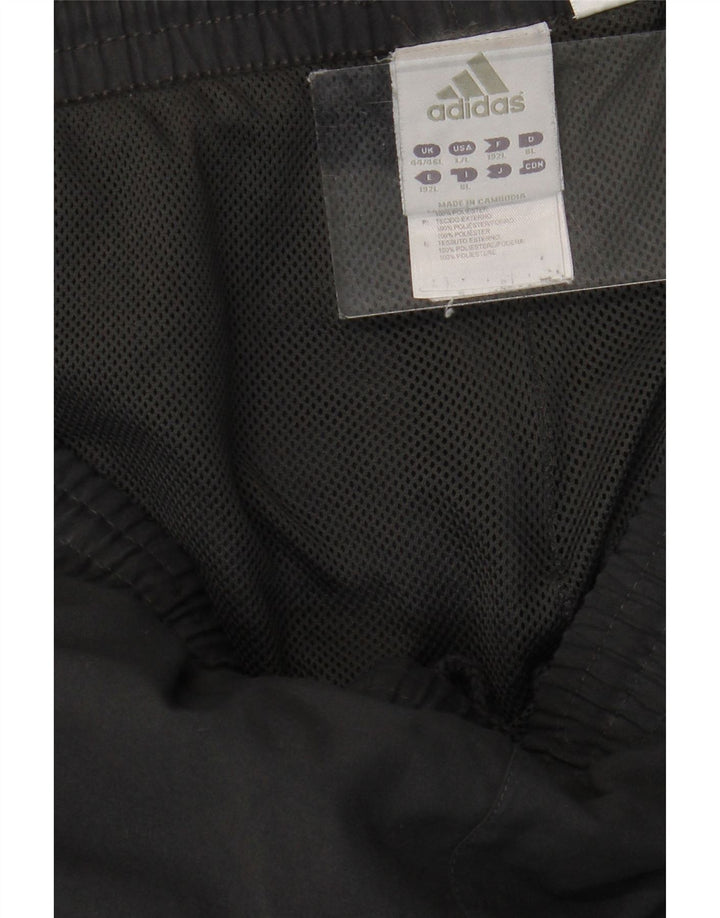 ADIDAS Herren-Trainingshose, UK 44/46, großes graues Polyester