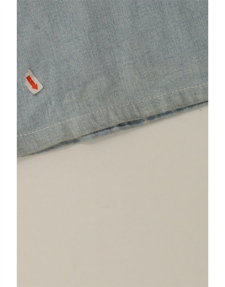 MEISTER Womens 834 Flared Jeans W34 L32 Blue Cotton