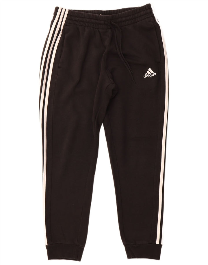 Adidas Herren-Trainingshose, Jogginghose, Größe L, Schwarz, Baumwolle