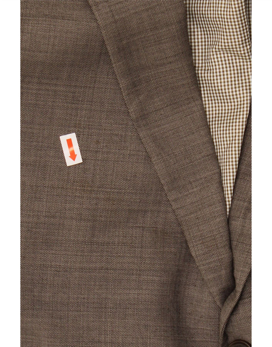 TOMMY HILFIGER Herren 2-Knopf-Blazerjacke UK 46 3XL Graue Wolle