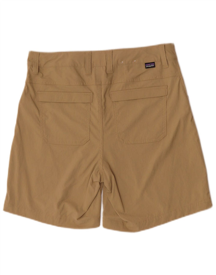 Patagonia Damen Freizeitshorts US 6 Medium W29 Beige Nylon