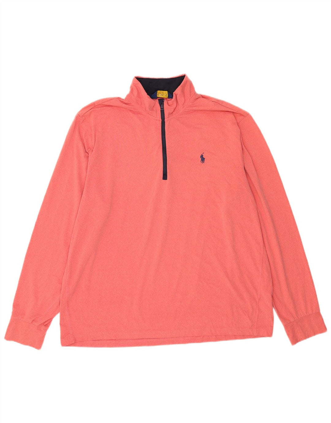 Polo Ralph Lauren Herren-Pullover-Trainingsanzug mit Reißverschluss, XL, rosa, Polyester