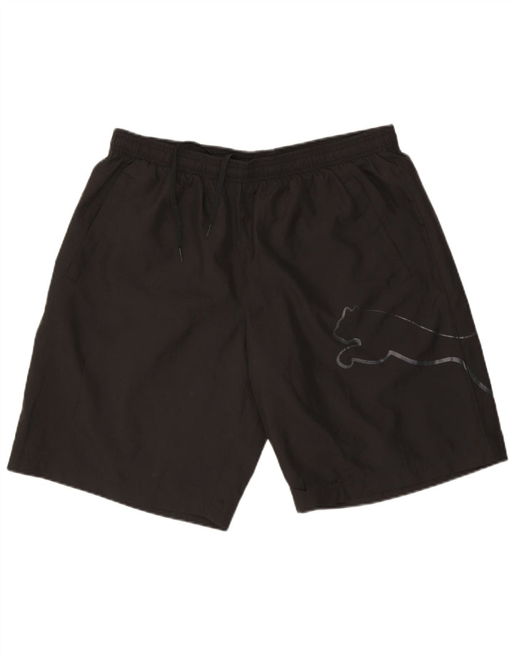 Puma Herren Graphic Sport Shorts XL Schwarz