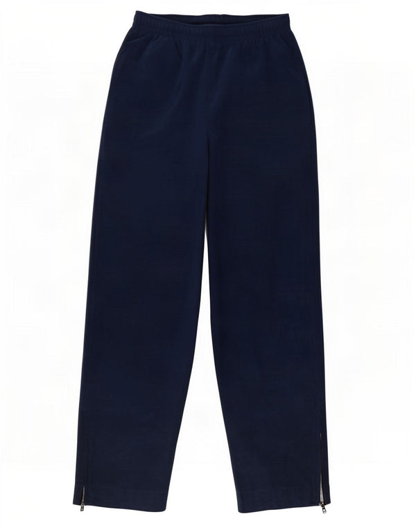 AUSTRALIAN L'ALPINA Damen Velours-Trainingshose IT 46 Large Marineblau