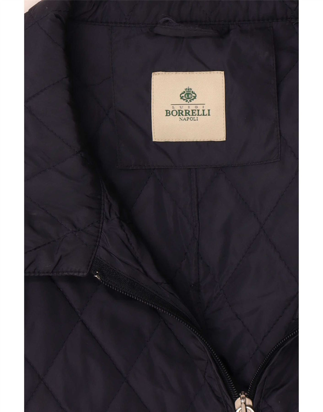 Luigi Borrelli Herren Napoli Steppjacke UK 38 Mittel Marineblau