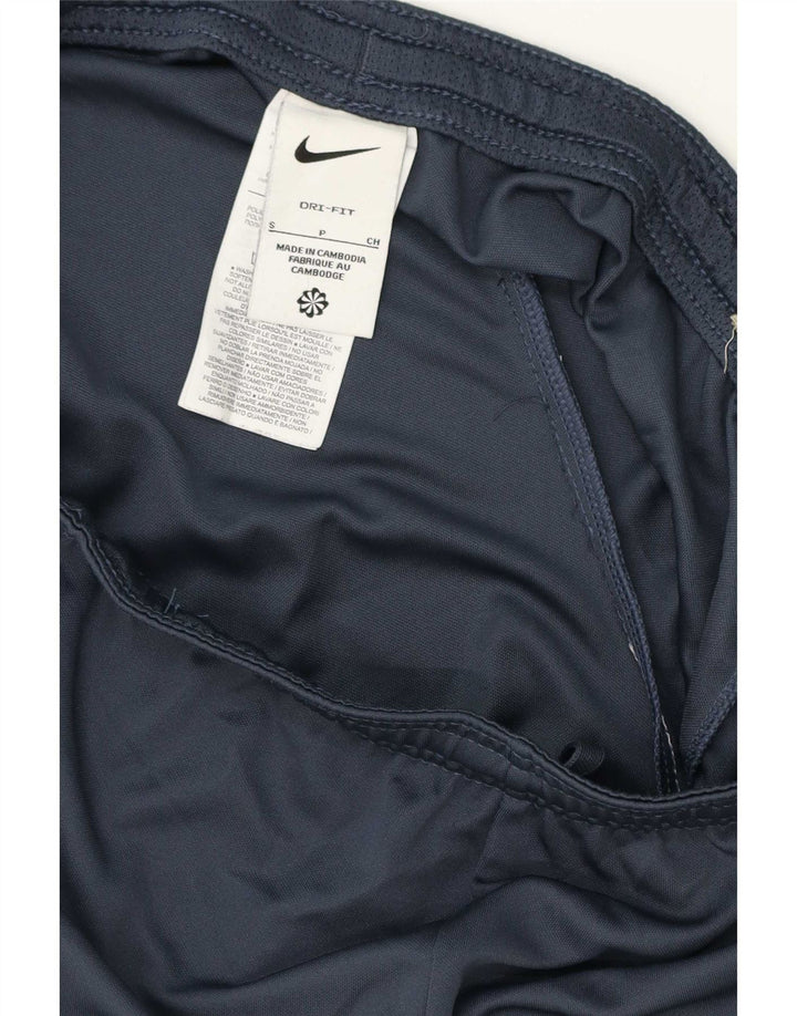 Nike Herren Dri Fit Sportshorts, Größe S, Marineblau, Farbblock-Polyester